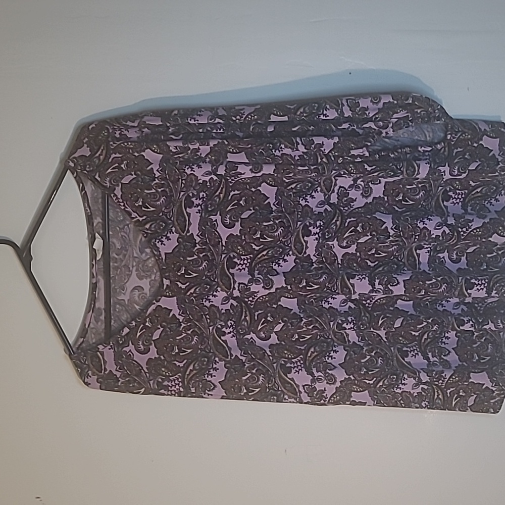 Cato Fashion 18/20W Blouse multicolored shirt 94%Polyester 6%Spandex EUC NWOT